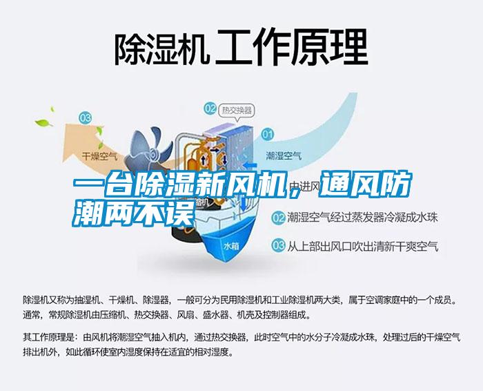 一臺除濕新風(fēng)機(jī)，通風(fēng)防潮兩不誤