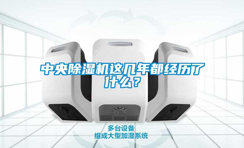中央除濕機(jī)這幾年都經(jīng)歷了什么？