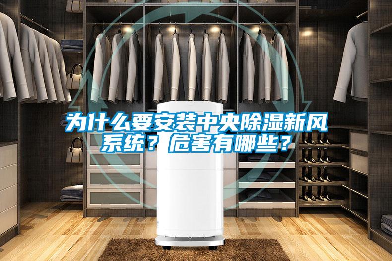 為什么要安裝中央除濕新風系統(tǒng)？危害有哪些？