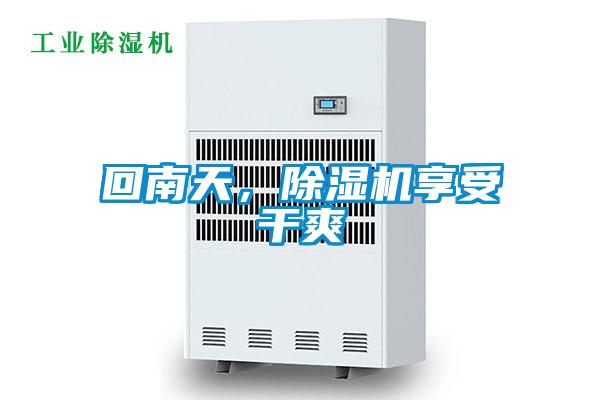 回南天，除濕機(jī)享受干爽