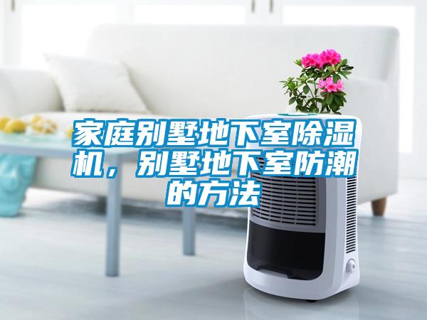 家庭別墅地下室除濕機，別墅地下室防潮的方法