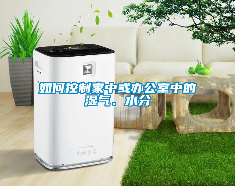 如何控制家中或辦公室中的濕氣、水分