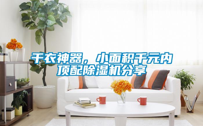 干衣神器，小面積千元內(nèi)頂配除濕機(jī)分享