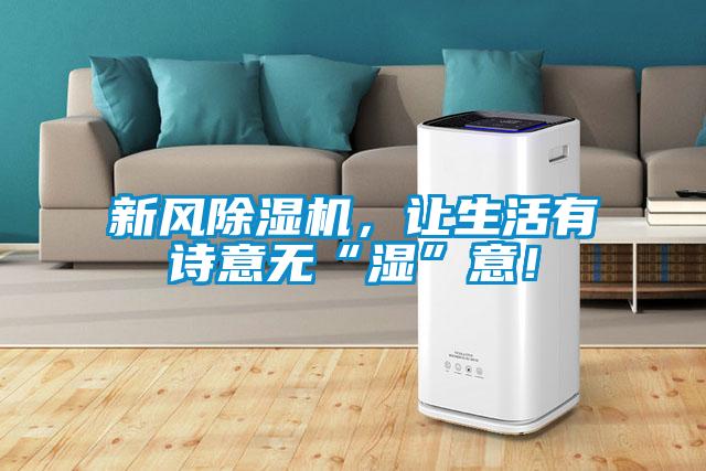 新風(fēng)除濕機(jī)，讓生活有詩意無“濕”意！