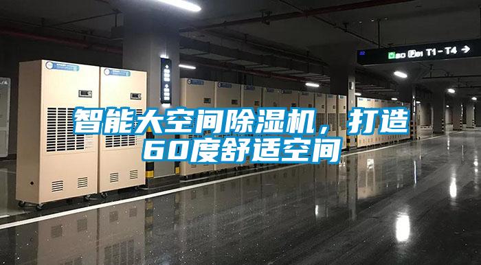 智能大空間除濕機，打造60度舒適空間