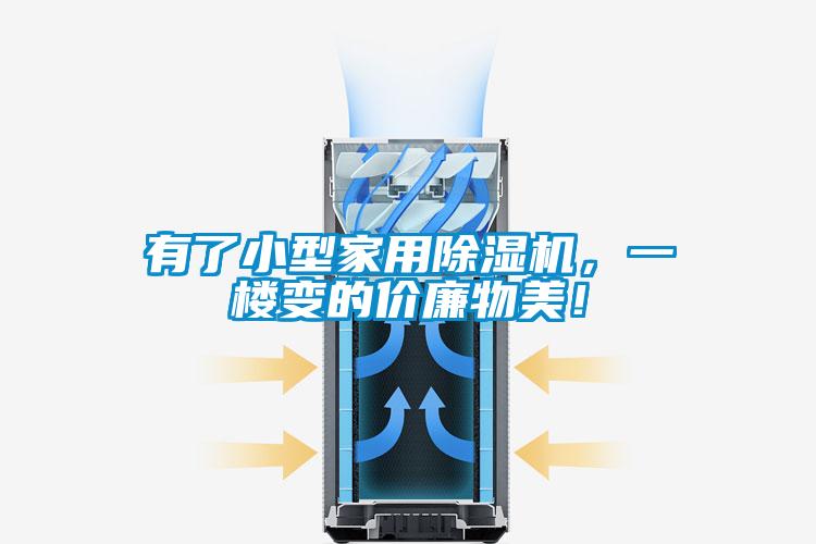 有了小型家用除濕機，一樓變的價廉物美！