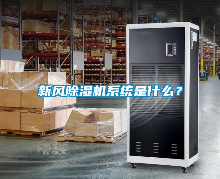 新風除濕機系統(tǒng)是什么？
