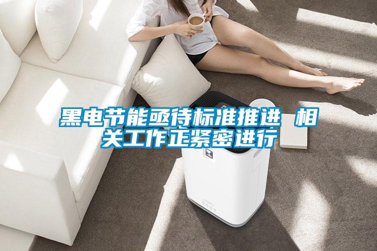 黑電節(jié)能亟待標(biāo)準(zhǔn)推進 相關(guān)工作正緊密進行
