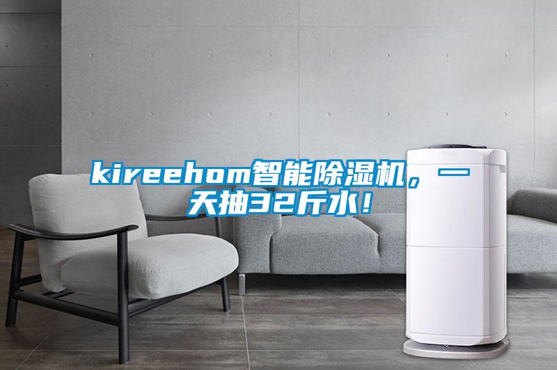 kireehom智能除濕機(jī)，一天抽32斤水！