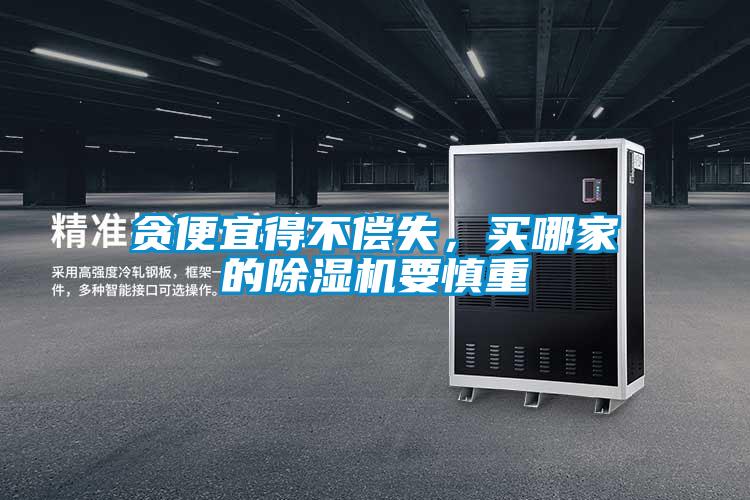 貪便宜得不償失，買哪家的除濕機(jī)要慎重