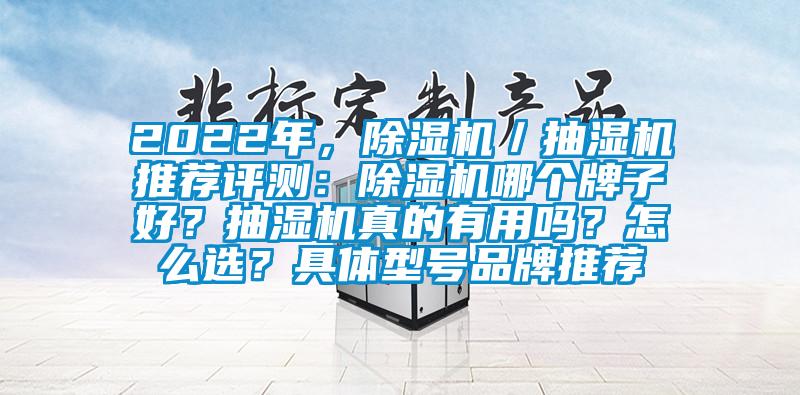 2022年，除濕機／抽濕機推薦評測：除濕機哪個牌子好？抽濕機真的有用嗎？怎么選？具體型號品牌推薦