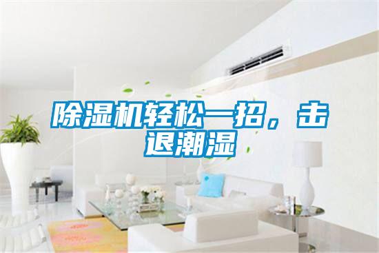 除濕機輕松一招，擊退潮濕