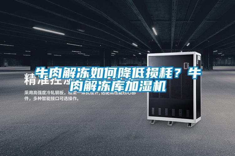 牛肉解凍如何降低損耗？牛肉解凍庫(kù)加濕機(jī)