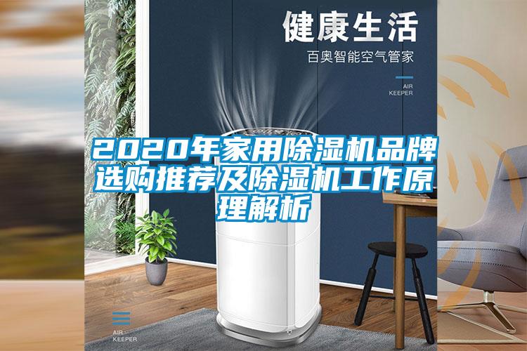 2020年家用除濕機品牌選購?fù)扑]及除濕機工作原理解析