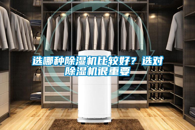 選哪種除濕機比較好？選對除濕機很重要
