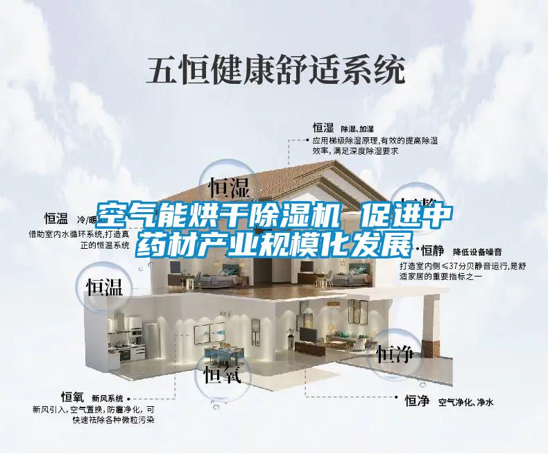 空氣能烘干除濕機 促進中藥材產(chǎn)業(yè)規(guī)?；l(fā)展