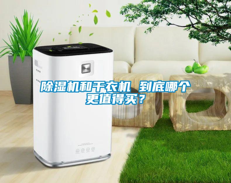 除濕機和干衣機 到底哪個更值得買？