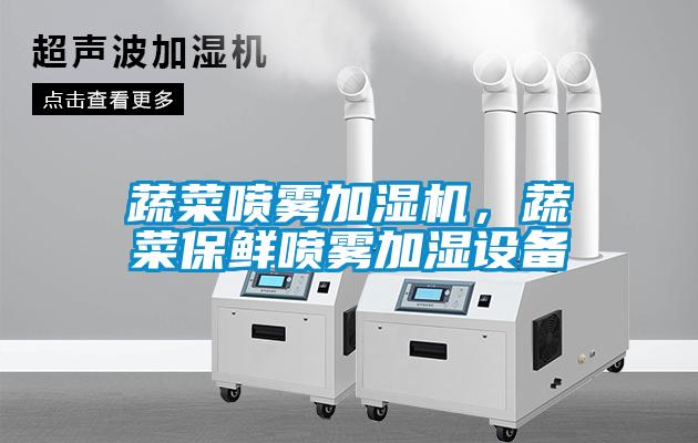 蔬菜噴霧加濕機(jī)，蔬菜保鮮噴霧加濕設(shè)備