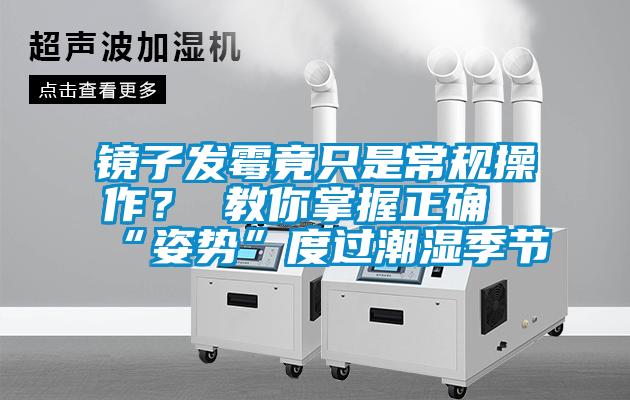 鏡子發(fā)霉竟只是常規(guī)操作？ 教你掌握正確“姿勢”度過潮濕季節(jié)