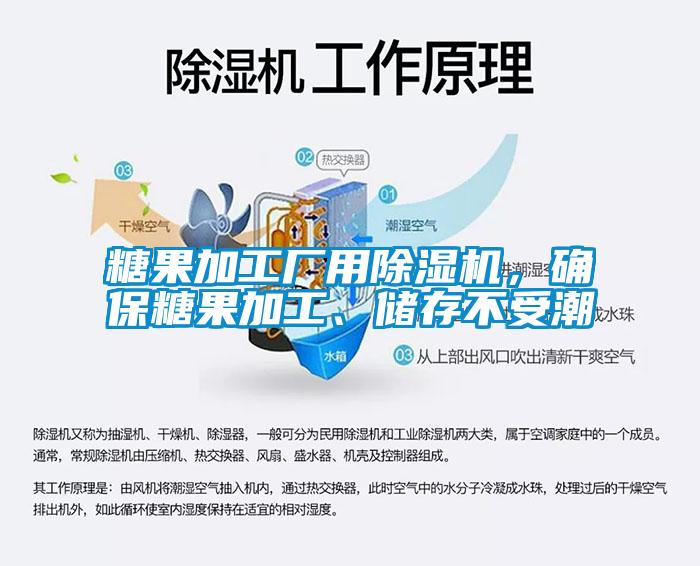 糖果加工廠用除濕機，確保糖果加工、儲存不受潮