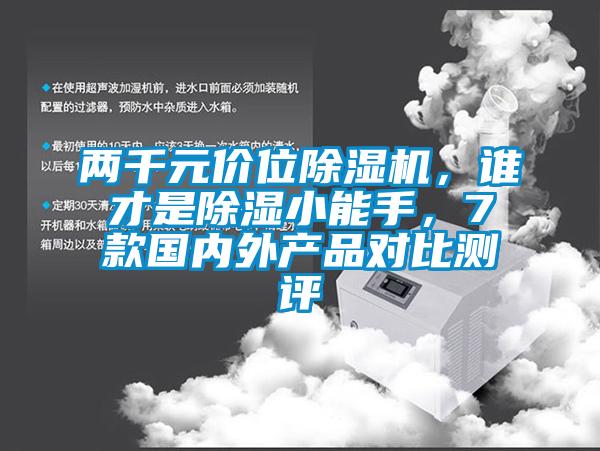 兩千元價位除濕機，誰才是除濕小能手，7款國內外產品對比測評