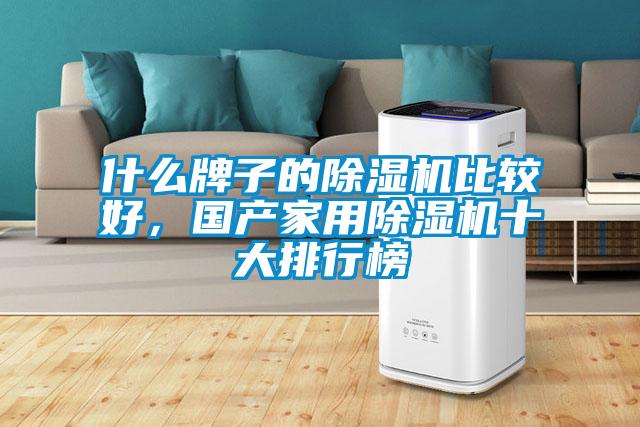 什么牌子的除濕機(jī)比較好，國產(chǎn)家用除濕機(jī)十大排行榜