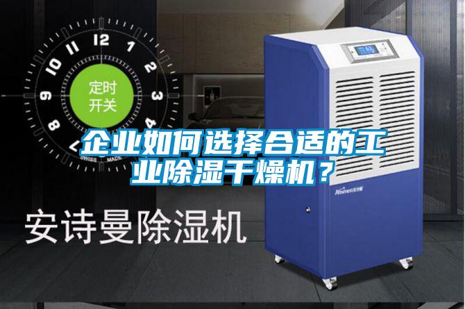 企業(yè)如何選擇合適的工業(yè)除濕干燥機？