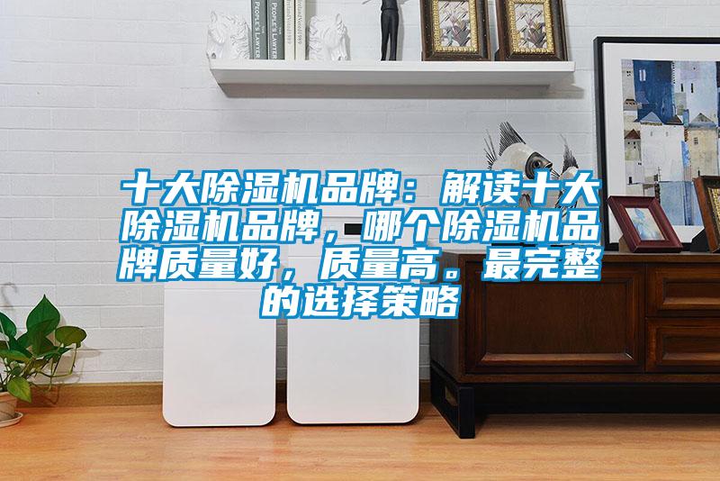 十大除濕機(jī)品牌：解讀十大除濕機(jī)品牌，哪個(gè)除濕機(jī)品牌質(zhì)量好，質(zhì)量高。最完整的選擇策略