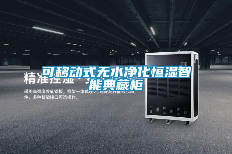 可移動(dòng)式無水凈化恒濕智能典藏柜
