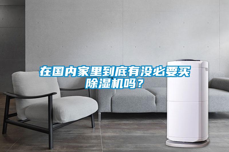 在國內(nèi)家里到底有沒必要買除濕機(jī)嗎？