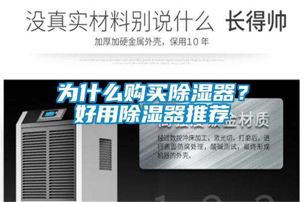 為什么購(gòu)買(mǎi)除濕器？好用除濕器推薦