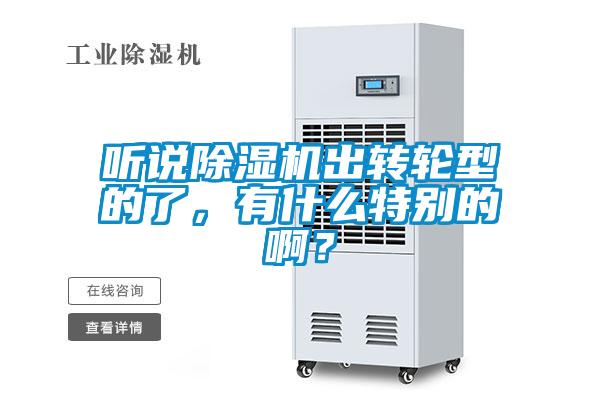 聽說除濕機(jī)出轉(zhuǎn)輪型的了，有什么特別的?。?/></p>
						    <p style=