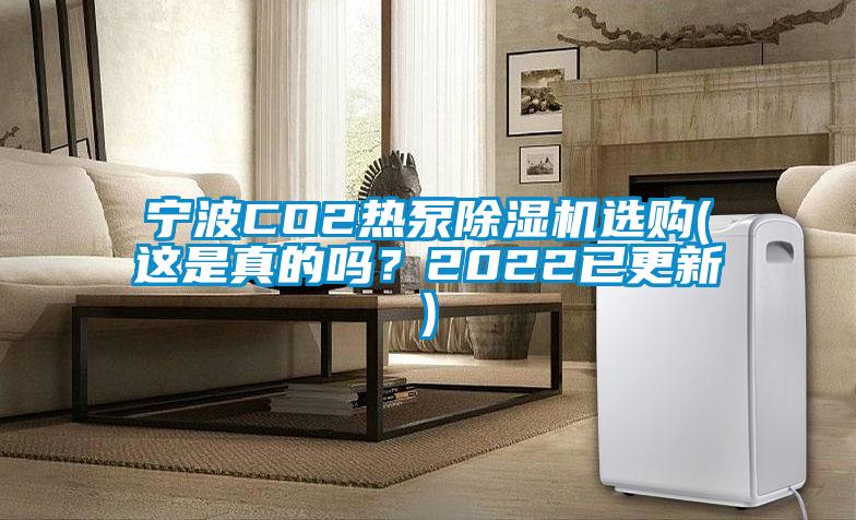 寧波CO2熱泵除濕機選購(這是真的嗎？2022已更新)