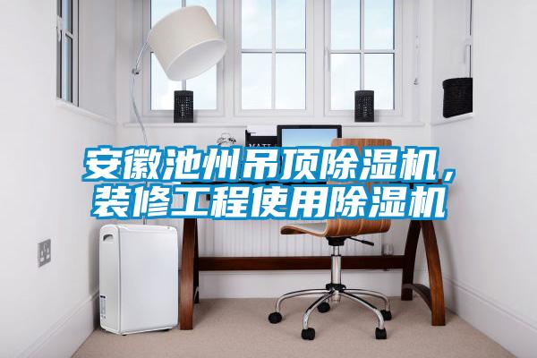 安徽池州吊頂除濕機，裝修工程使用除濕機
