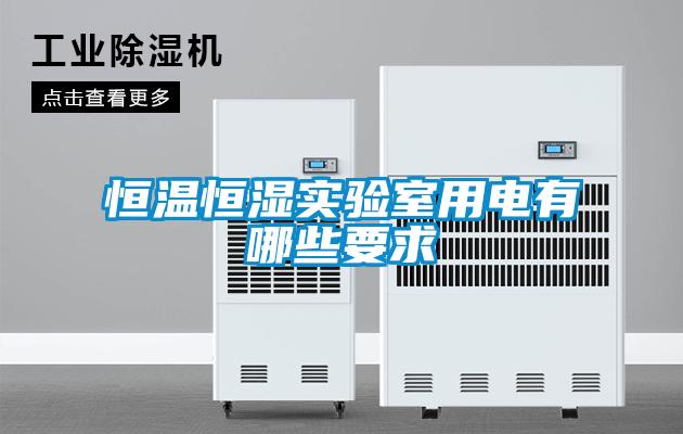恒溫恒濕實(shí)驗(yàn)室用電有哪些要求