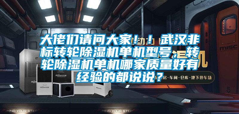 大佬們請(qǐng)問大家?。∥錆h非標(biāo)轉(zhuǎn)輪除濕機(jī)單機(jī)型號(hào)，轉(zhuǎn)輪除濕機(jī)單機(jī)哪家質(zhì)量好有經(jīng)驗(yàn)的都說說？