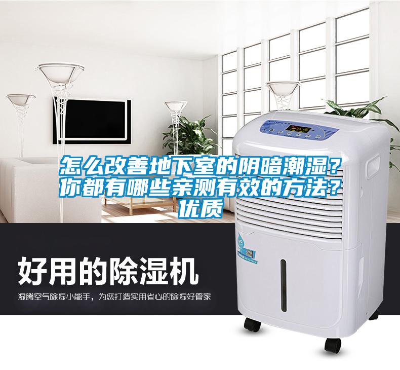 怎么改善地下室的陰暗潮濕？你都有哪些親測有效的方法？優(yōu)質(zhì)