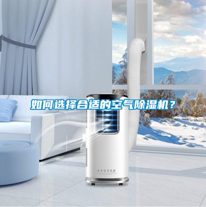 如何選擇合適的空氣除濕機(jī)？