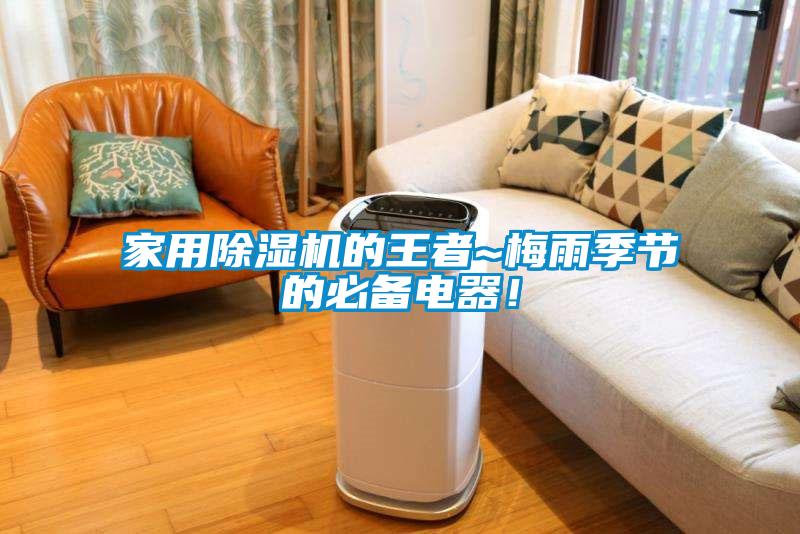 家用除濕機(jī)的王者~梅雨季節(jié)的必備電器！