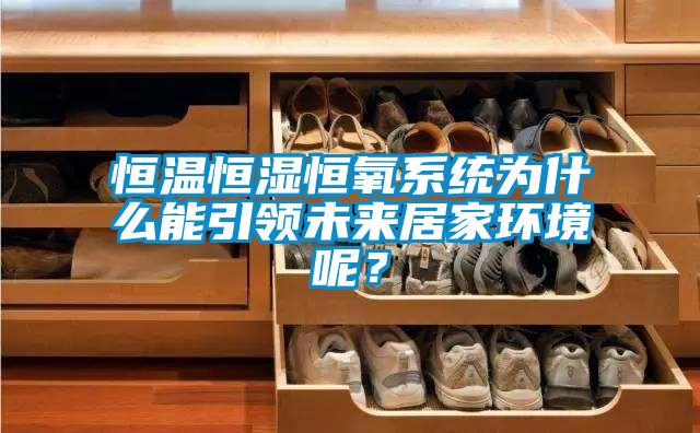 恒溫恒濕恒氧系統(tǒng)為什么能引領(lǐng)未來居家環(huán)境呢？