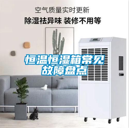恒溫恒濕箱常見(jiàn)故障盤(pán)點(diǎn)