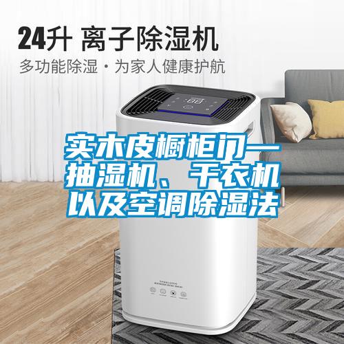 實木皮櫥柜門—抽濕機、干衣機以及空調(diào)除濕法
