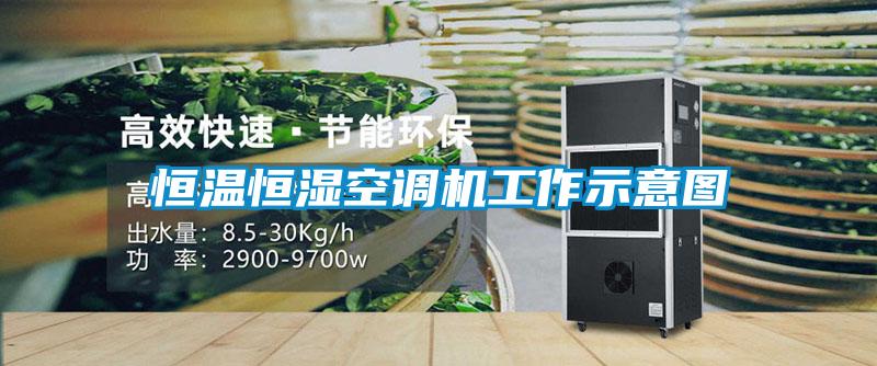 恒溫恒濕空調(diào)機工作示意圖