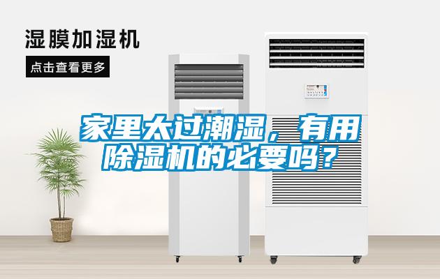 家里太過潮濕，有用除濕機(jī)的必要嗎？