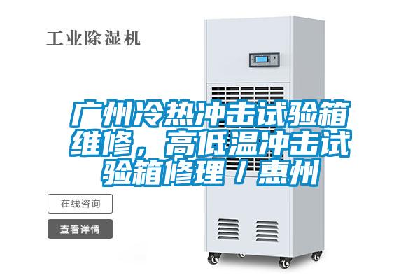 廣州冷熱沖擊試驗箱維修，高低溫沖擊試驗箱修理／惠州