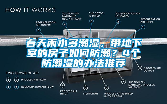 春天雨水多潮濕，帶地下室的房子如何防潮？4個防潮濕的辦法推薦