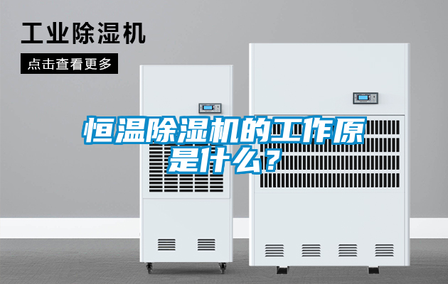 恒溫除濕機的工作原是什么？