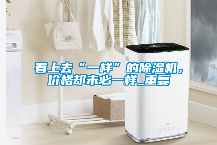 看上去“一樣”的除濕機(jī)，價(jià)格卻未必一樣_重復(fù)