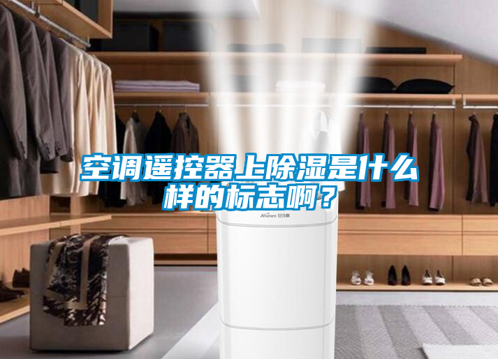 空調(diào)遙控器上除濕是什么樣的標(biāo)志啊？