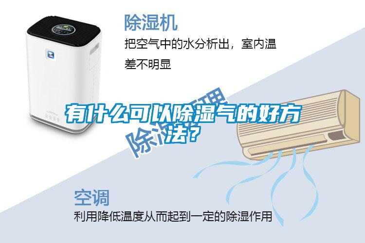 有什么可以除濕氣的好方法？